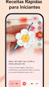 YarnPal - Crochê p/ iniciantes screenshot