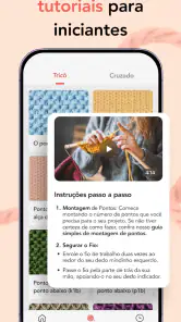 YarnPal - Crochê p/ iniciantes screenshot
