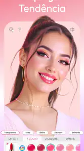 YouCam Makeup - Face Maquiagem screenshot