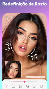 YouCam Makeup - Face Maquiagem screenshot