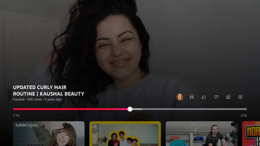YouTube for Android TV 4
