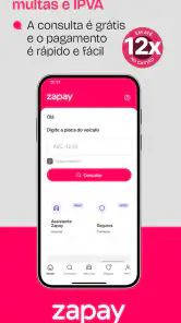Zapay IPVA, Licenciamento 2025 screenshot