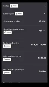 Zeca: Calculadora de Ganhos screenshot