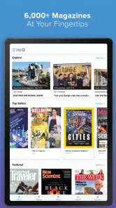 ZINIO - Revistas Digitais screenshot