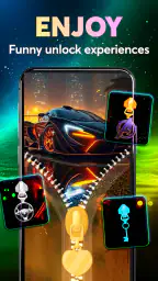 Zipper Lock Screen: Zip Locker 6
