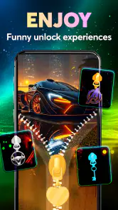 Zipper Lock Screen: Zip Locker screenshot