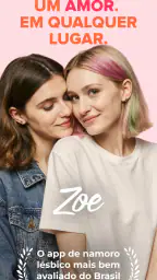 Zoe: App de mulheres lésbicas 1