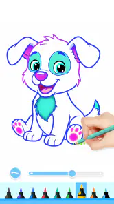 ZooColor: Desenhar e Pintar screenshot