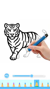 ZooColor: Desenhar e Pintar screenshot