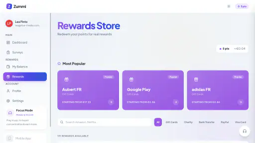 Zummi: Rewards & Surveys 7