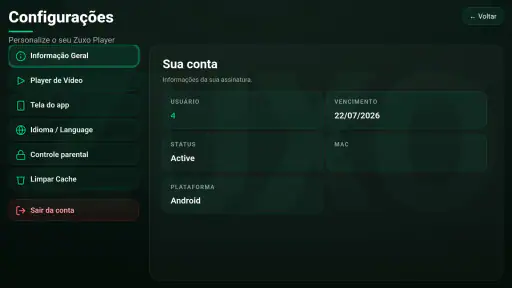 Zuxo Player 8