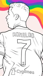 Futbol Boyama Kitabı 7