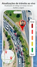 GPS de visão de satélite 4