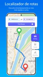 Navegador GPS com mapas e voz 4