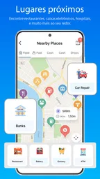 Navegador GPS com mapas e voz 5