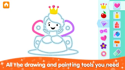colorear y dibujar para niñas 2