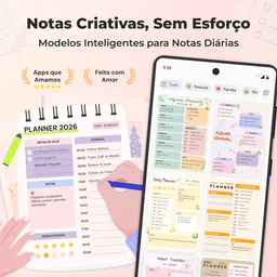 Planner Diário: Notes, Journal 1