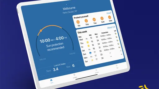 Aplicación SunSmart Global UV 6