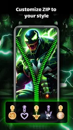 Zipper Lock Screen - ZipLock 3