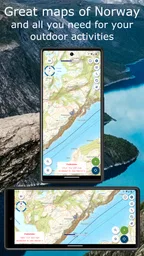 Norgeskart friluftsliv Outdoor 1