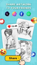 Draw Anime: AR Sketch App 7