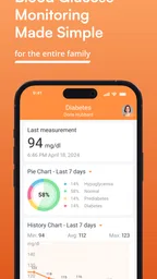 Diário de glicose diabetes 1