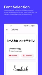 DaFont - Fonts Installer 1