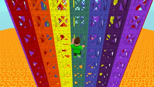 Obby's World Easy Parkour 4