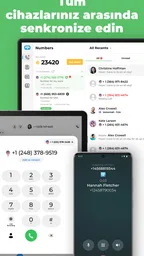 İkinci telefon numarası 2Phone 8