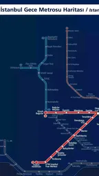 İstanbul Metro Haritası 3