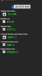 Oto Yakıt Hesaplama 4