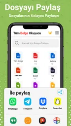 Belge Okuyucu ve PDF Okuyucu 4