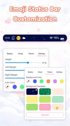 Emoji Battery: Cute Status Bar 4
