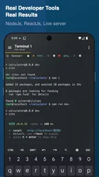 Acode — Terminal & AI Coding 4