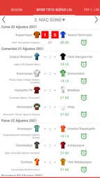 2026/2027 Süper Lig Canlı Skor 1
