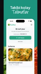 KusKus: Tarifleri Kaydet 8