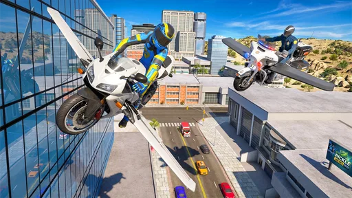 Flying Motorbike Simulator 1