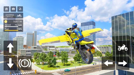 Flying Motorbike Simulator 2