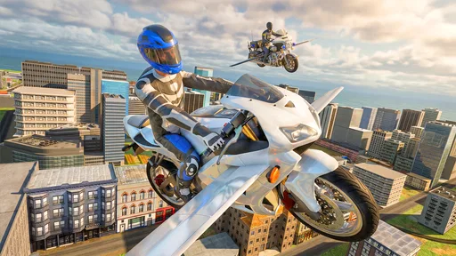 Flying Motorbike Simulator 7