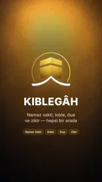 Kıblegâh: Namaz Vakti, Kıble 1