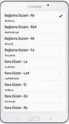 Bağlama Akort Programı 2
