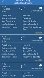 Hava Durumu tahmini 7