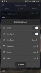 Hava tahmini uygulaması 6