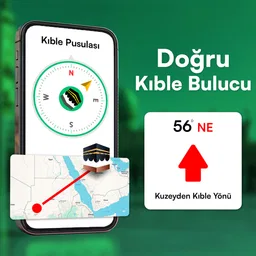 Qibla Finder・Qibla Compass 3