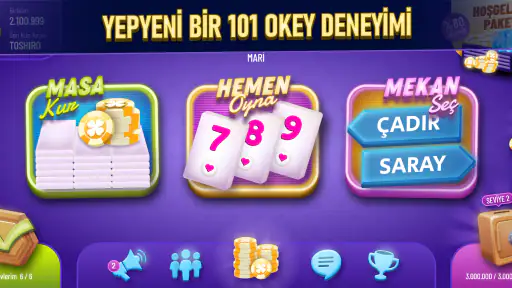 101 Okey Canlı - Online Yüzbir 1