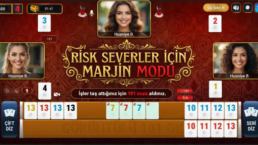 101 Okey Görüntülü 6