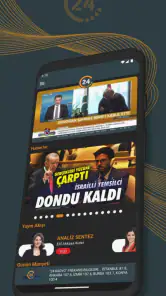 24 TV - Canlı TV & Haberler screenshot