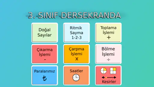 3. Sınıf Dersekranda 8