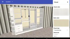 3D Dolap Planlayıcı screenshot