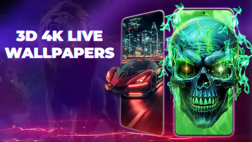 3D Duvar Kağıtları Hareketli 1